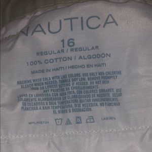 Nautical slim fit shorts